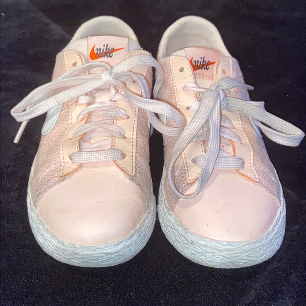 Nike toddler peach shoes size 12